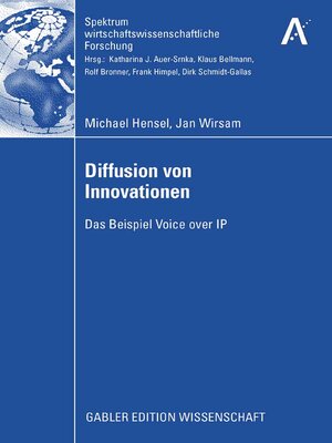cover image of Diffusion von Innovationen